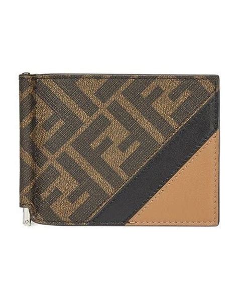 fendi card holder case|fendi diagonal card holder.